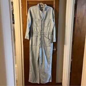 Universal Thread Light Blue Denim Jumpsuit NWT Sz. 14